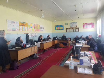 06.06.2022г. Психолог социальной сферы ГБУ РД КЦСОН в МО Левашинский район Ибрагимова П.К провела беседу среди специалистов на тему: " Профилактика наркомании среди подростков ". Цель беседы: Показать актуальность и значимость проблемы наркомании как для