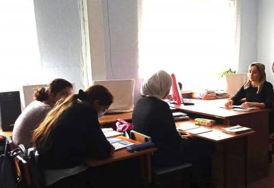 Проведение классного часа в Стальской СОШ№3