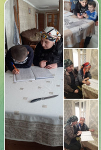 Специалисты отделения социального обслуживания населения на дому детей и семей с детьми у своих подопечных оказывают социально-педагогические услуги.