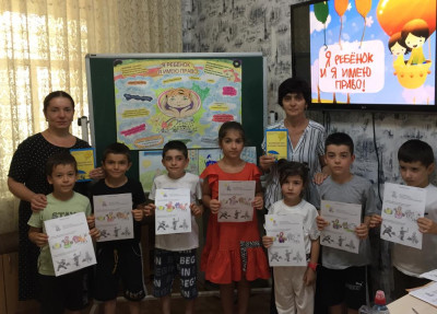 Тематическое занятие с детьми "Право на жизнь"