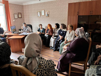 совещание с работниками