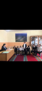 Специалист по работе с семьей Абдурашидова З.М. провела беседу с детьми на тему: «Мы за здоровый образ жизни».