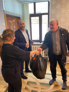 Помощь беженцам с ДНР и ЛНР. 28.03