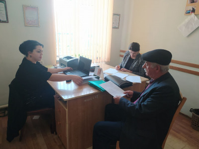 Работа по составлению списков остронуждающихся семей по Сулейман-Сталькому району..