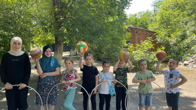 Спортивное мероприятие "Веселые старты"