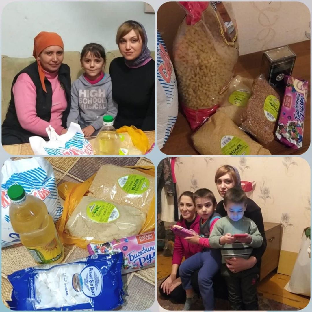 МАТЕРИАЛЬНАЯ ПОМОЩЬ В ВИДЕ ПРОДУКТОВ ПИТАНИЯ