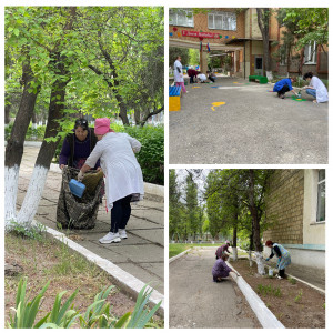 Субботник в Центре