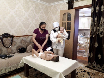 Ежемесячный социальный патронаж семей с детьми - инвалидами