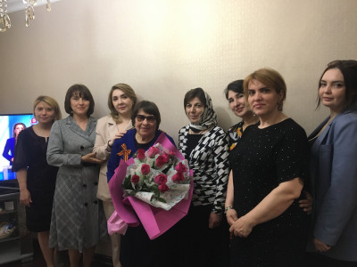 В преддверии Дня победы в гостях у несовершеннолетней узницы фашистских концлагерей Тимировой Александры Егоровны