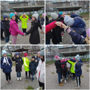 Познавательно-развлекательное занятие на прогулке на тему: «Сезонные изменения в природе»