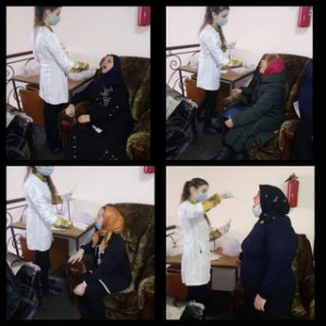 Еженедельная сдача тестов социальными работниками, на выявление коронавирусной инфекции.