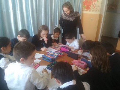 Конкурс рисунков среди детей отделения, посвящённое «Дню Защитника Отечества»