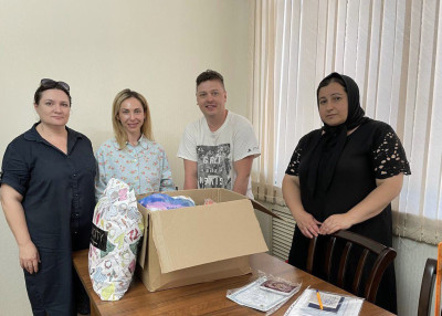 обратилась многодетная семья беженцев