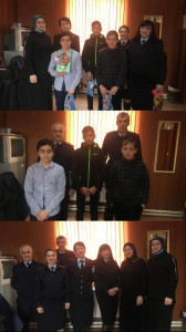 Поздравление инспекторов ПДН при ОМВД России по городу Буйнакск