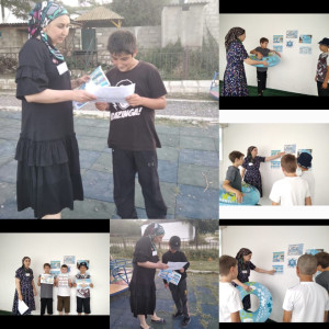 Правила поведения на воде. Раздали буклеты.