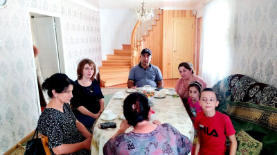 Выезд мобильной бригады в с/х Герейханова 1 отделение к семье Мурадхановых