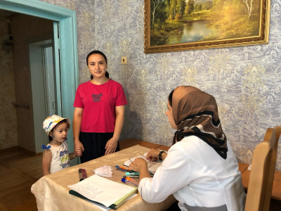 В Избербашском Реабилитационном центре осуществился приём детей на курс реабилитации на июль месяц