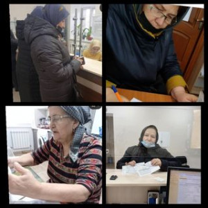 Оказание услуг социальными работниками отделения обслуживания на дому.