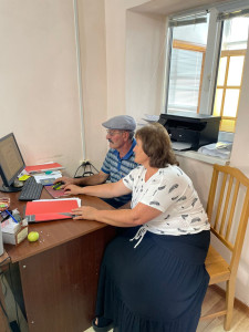 Компьютерная грамотность в отделении дневного пребывания граждан пожилого возраста и инвалидов.