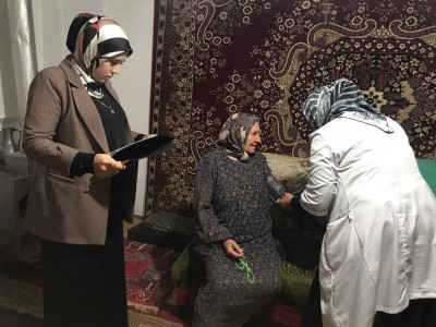 Мобильная бригада в с. Гертма и Хубар