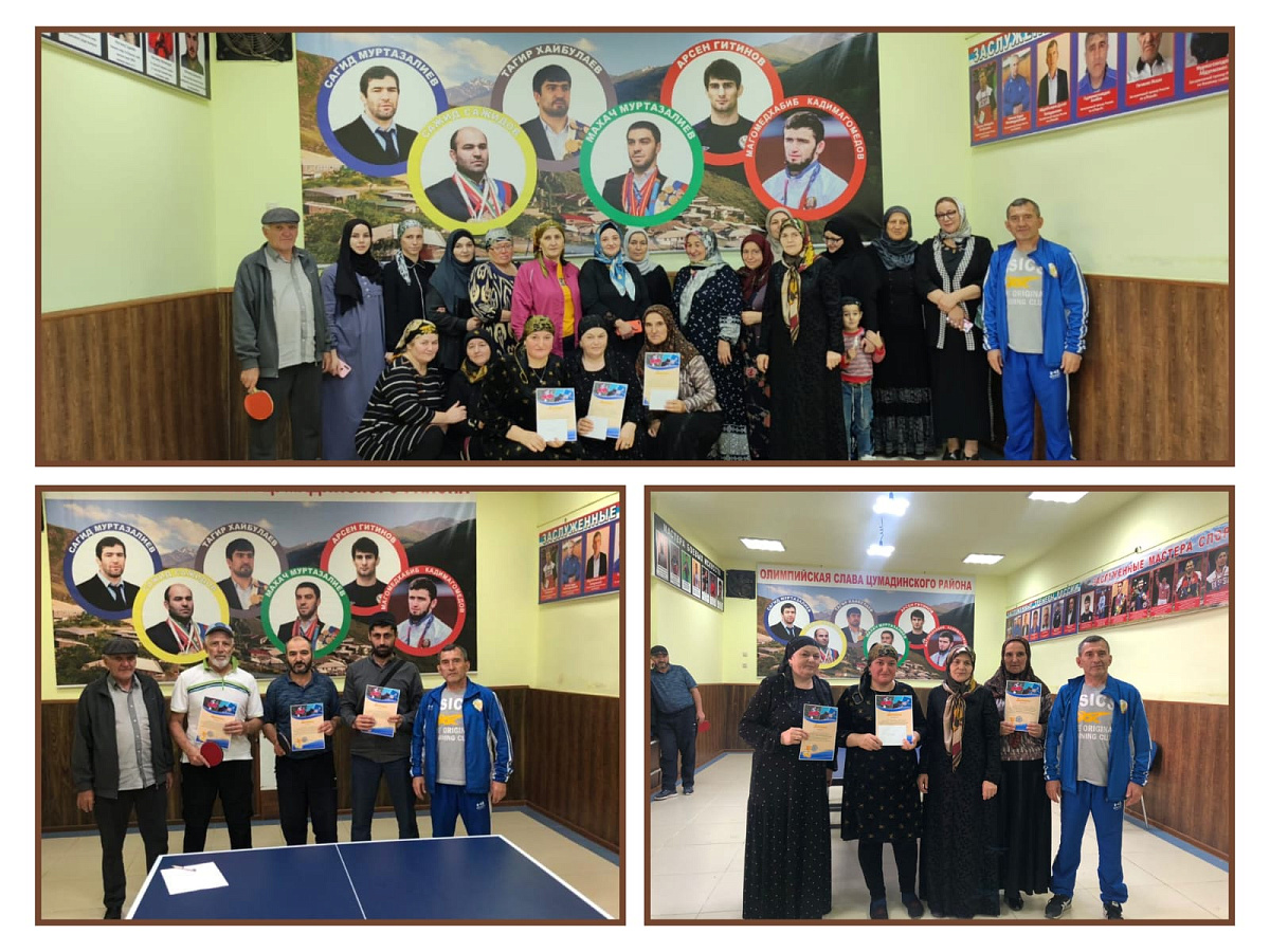 В Цумадинском районе в День единства народов Дагестана провели турнир по теннису с участием старшего поколения                                                                                                                    