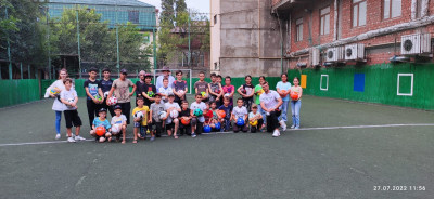 Мастер - класс по футболу для подопечных Центра