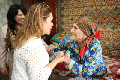 Труженик тыла Мария Сергеевна Сергеева из Кизлярского района отметила 95-летие.