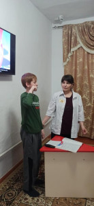 Занятие на тему: "Берегите зубы!"