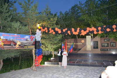 Акция «Свеча памяти» Акуша