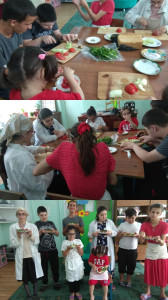 Занятие с подопечными "Мамины помощники".