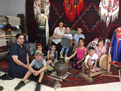 Дети из группы "Росточек" посетили Этностудию