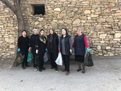 Участие в районом субботнике