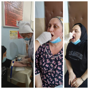 Сегодня,19 августа социальные работники с.Аксай поддержали рекомендации Роспотребнадзор и активно приняли участие в исследовании на коронавирусную инфекцию- сдали ПЦР тесты.в Аксаевской участковой больнице.