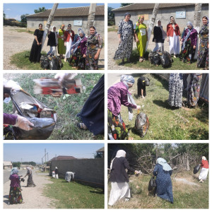 08.0702022г.Отделение 7 с.Эндирей приняло активное участие на субботнике по очистке территории.