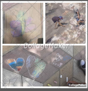 Краски лета на асфальте