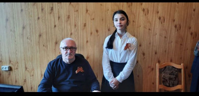 Георгиевская лента — символ наград за героизм.