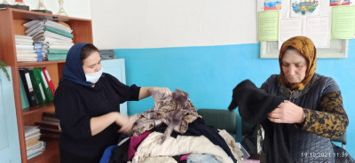 ГБУ РД КЦСОН в МО "Хасавюртовский район" банк поношенных вещей.