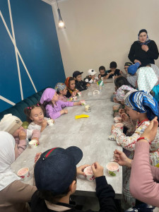 Празднование «Дня защиты детей» организованное работниками отделения семьи и семей с детьми на дому