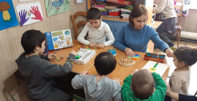 Занятие с детьми на развитие мелкой моторики