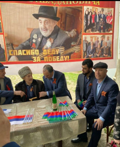 Торжество по празднованию 100-летия участника ВОв Рабаданова Раджаба Рабадановича.
