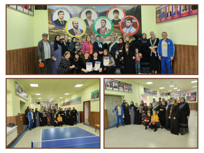 В День единства народов Дагестана провели турнир по теннису с участием граждан старшего поколения