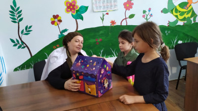 Занятие на тему:"Какая она-школа?"