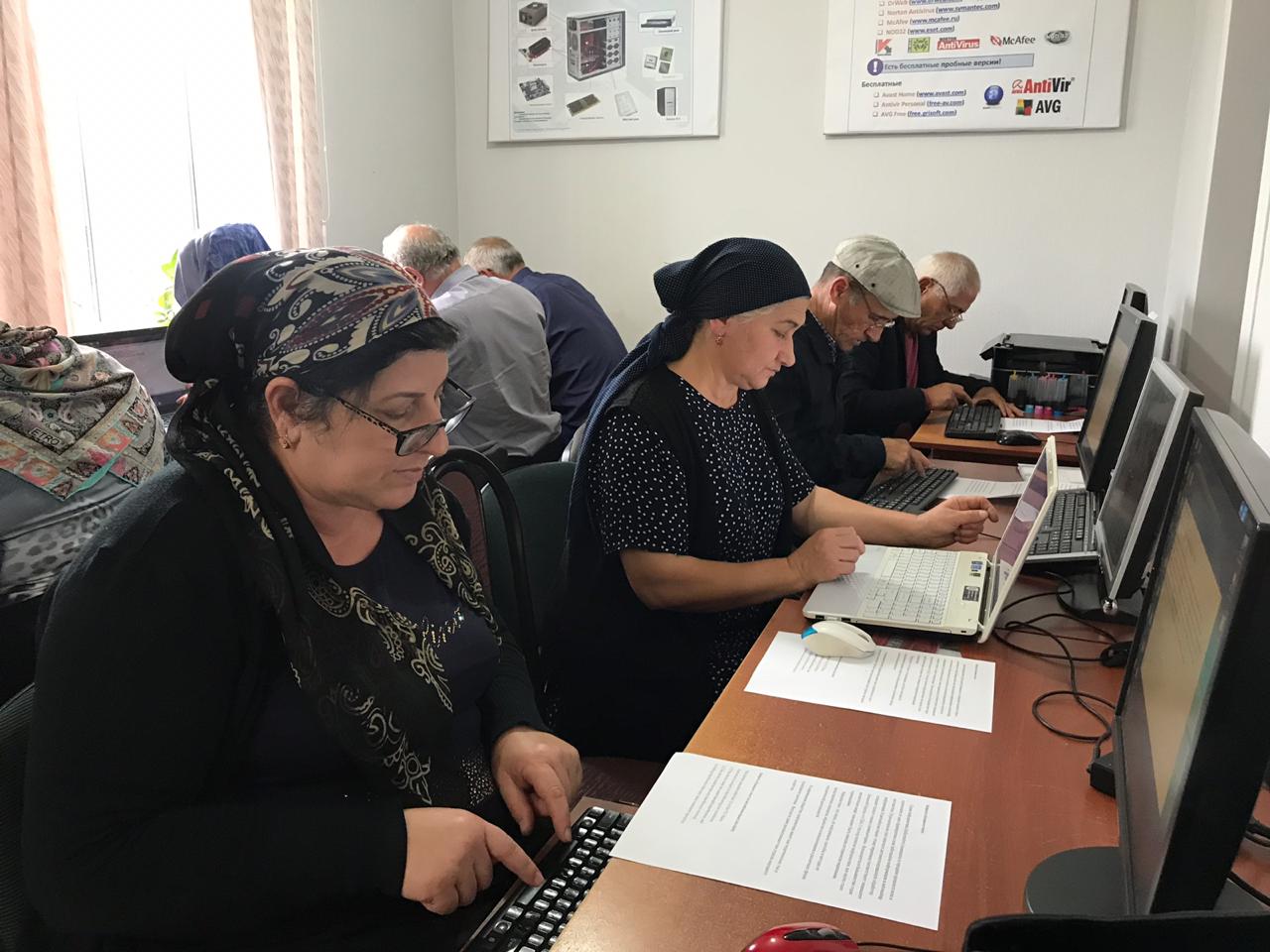 Предпенсионники Каякентского района проходят обучение в рамках нацпроекта «Демография» 