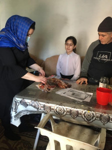 Выезд в селение Султанянгиюрт.