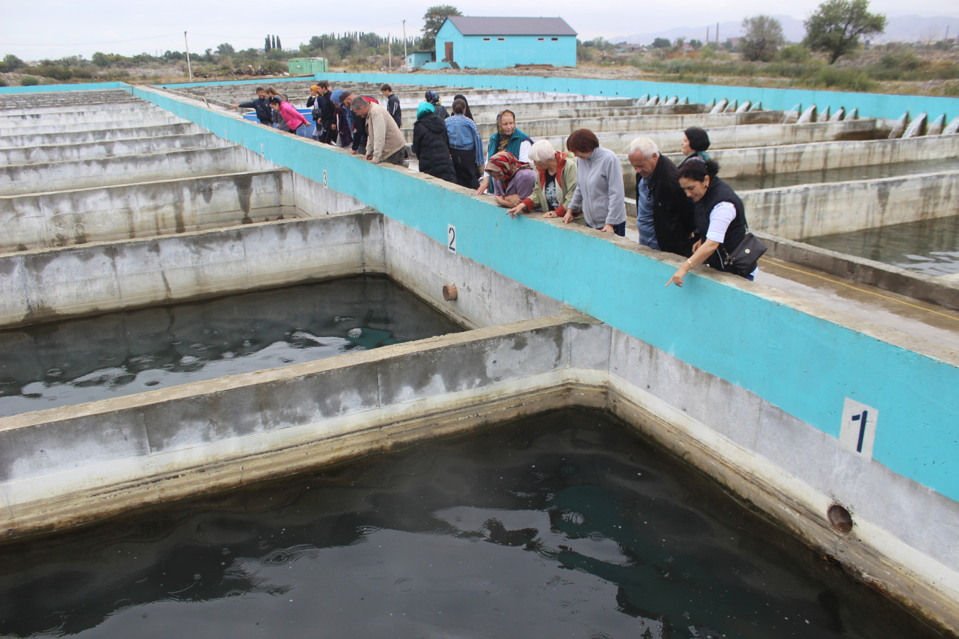 Подопечные Каякентского центра социального обслуживания населения в рамках проекта Минтруда «Социальный туризм», посетили форелевое хозяйство "Янтарное". 