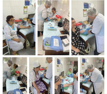 Медосмотр работников дома - интерната