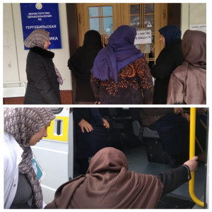 В рамках проекта «Старшее поколение» ГБУ РД КЦСОН в МО «Гергебильский район» продолжает работу по доставке лиц старше 65-лет в районную поликлинику для проведения профилактических медицинских осмотров