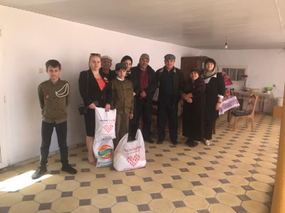 Посещение ветерана ВОВ в 1941-1945гг. Муцаханова М.А.