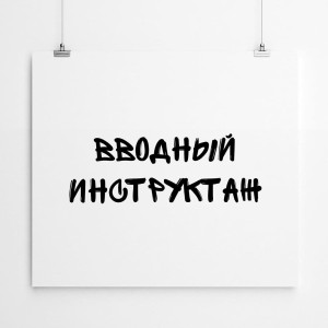 Вводный инструктаж