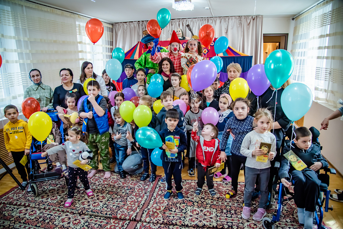 В Реабилитационном центре Минтруда РД провели мероприятие в рамках проекта ООО «Газпром трансгаз Махачкала» «Приходит сказка в гости» 